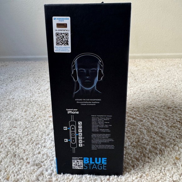 Sennheiser Momentum 2.0 Wired Headphones, Black - Picture 4 of 12